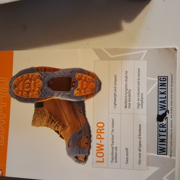Winter walking ice cleats overshoes L - Picture 1 of 7